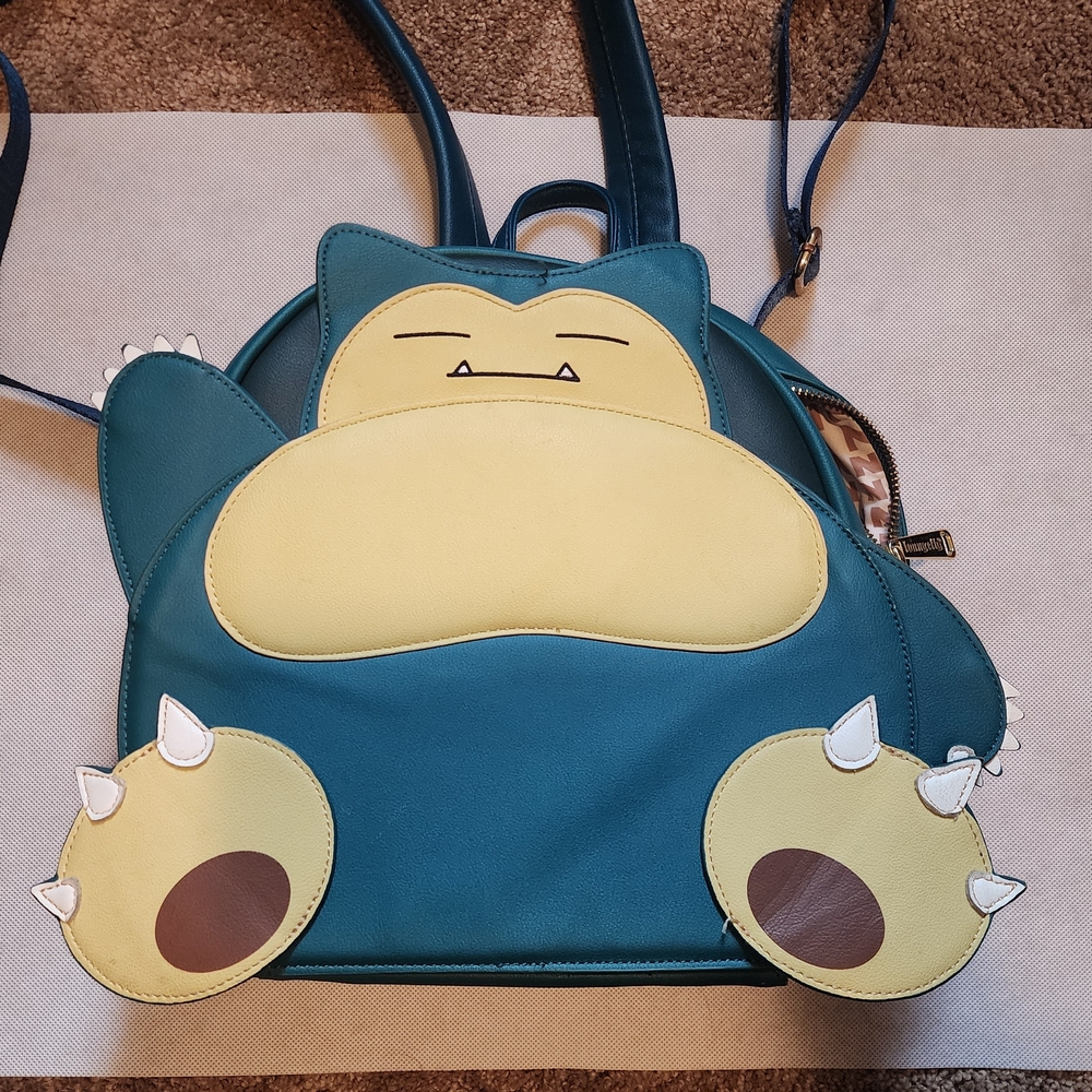 Snorlax Character Backpack